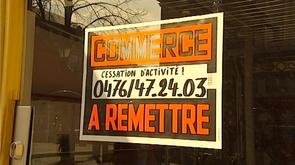 Huy : nombreux commerces vides