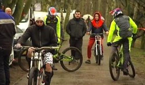 Chaudfontaine : championnat de VTT descente