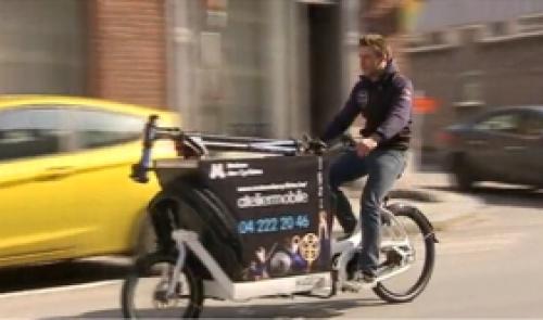 Un atelier mobile pour la Maison des Cyclistes de Liège