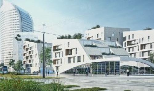 Guillemins : un vaste projet immobilier devant l'esplanade