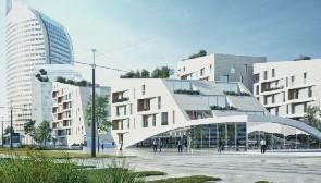 Guillemins : un vaste projet immobilier devant l'esplanade