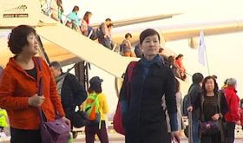 Liège Airport : arrivée du premier charter chinois