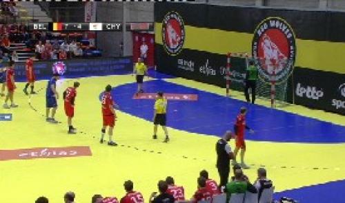 Handball : Belgique - Chypre