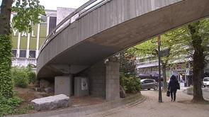 Liège : le mur  anti-sdf  sera détruit