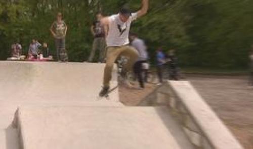 Flémalle : skatepark aux Trixhes