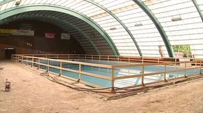 La piscine de Waremme en travaux