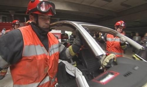 Pompiers : nouveau véhicule de désincarcération