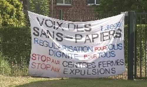 Sans-papiers : occupation à Sclessin