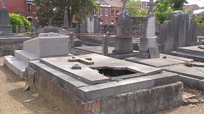 Le cimetière de la paix à Jemeppe vandalisé