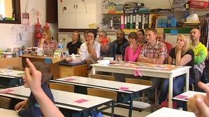 Ecole primaire : les parents assistent à une leçon