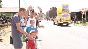 Tour de France : sur la N80 près de Hannut