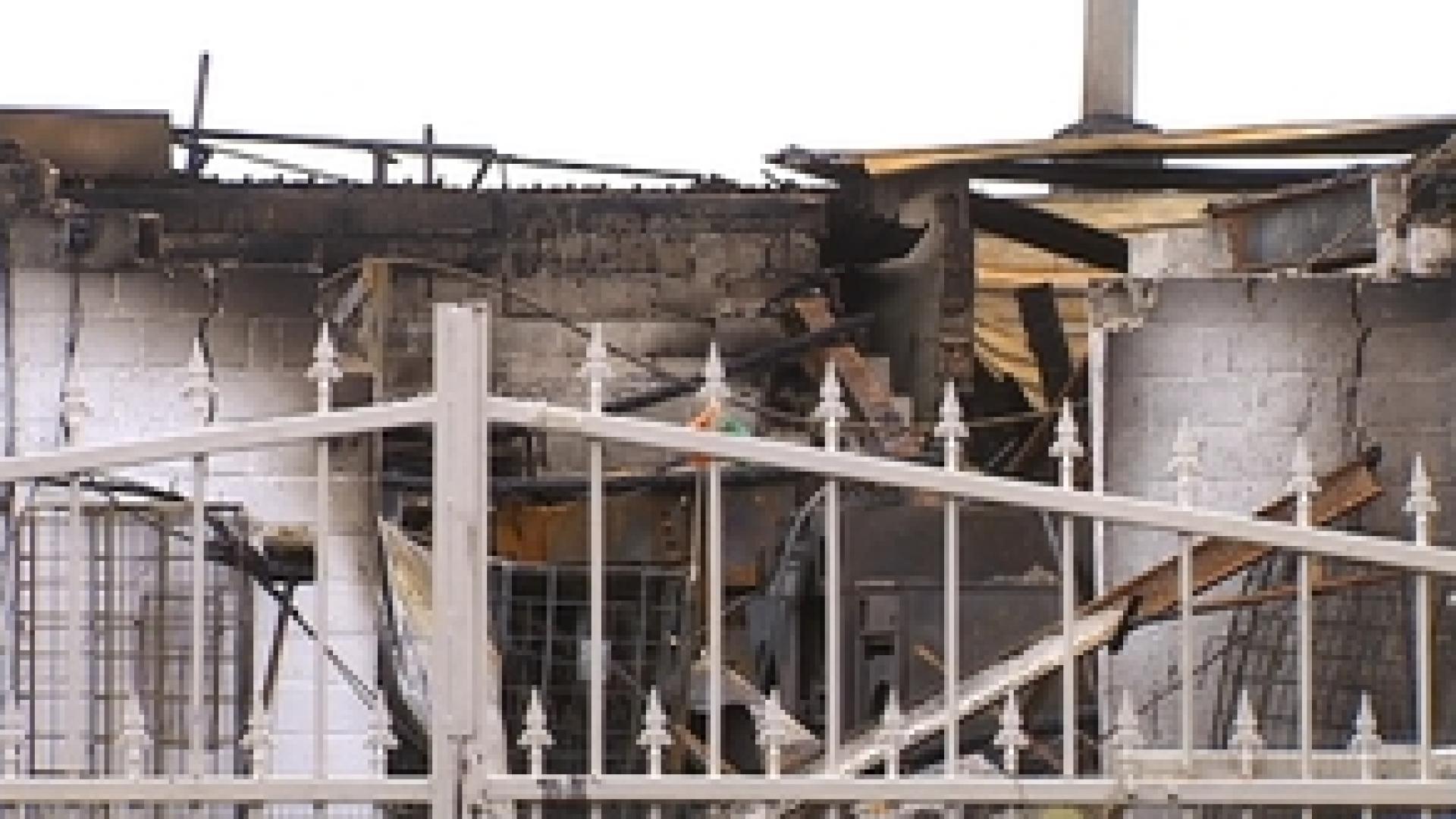 Berloz : incendie d'une blanchisserie industrielle
