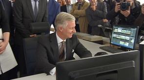 Lanaye : inauguration royale pour la quatrième écluse