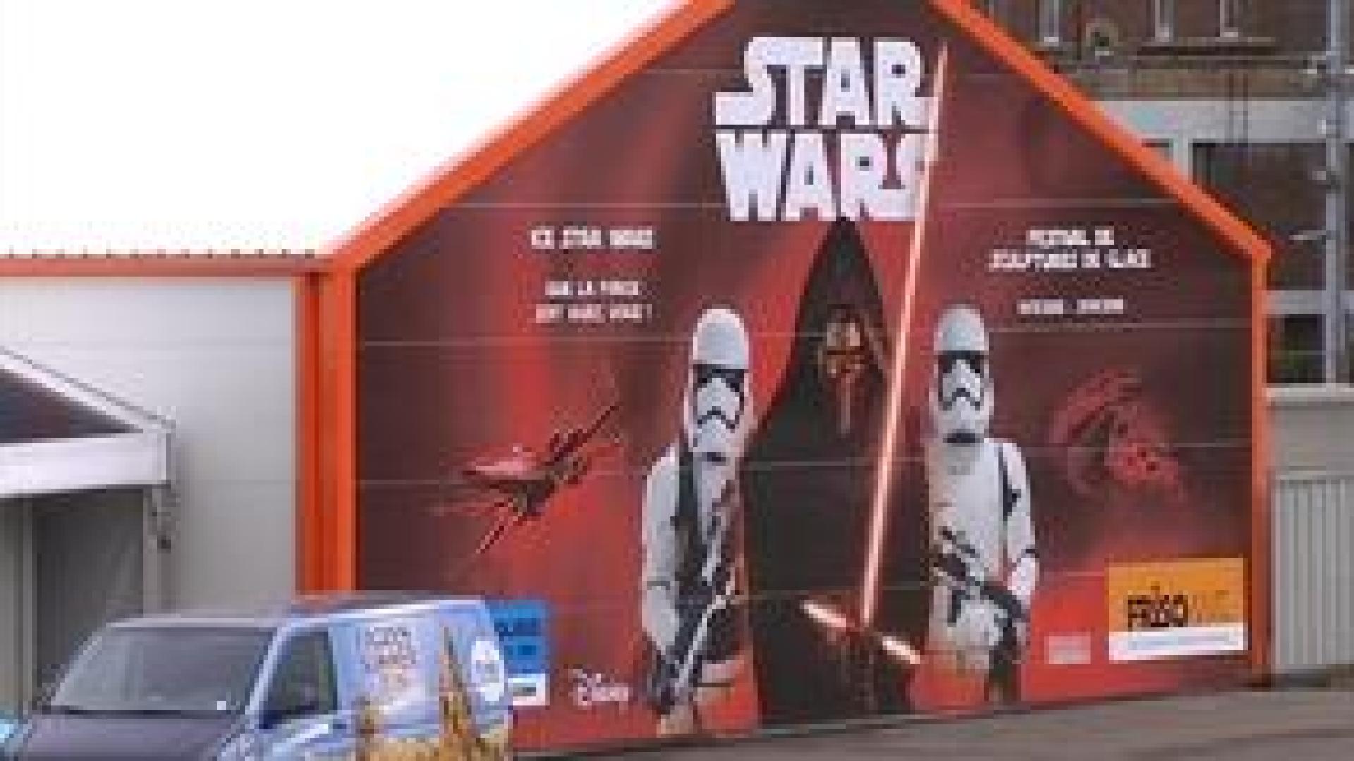 Sculptures sur glace : Ice Star Wars