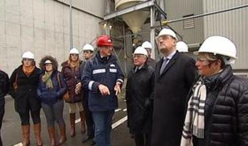 Biowanze : visite du ministre fédéral de l'agriculture