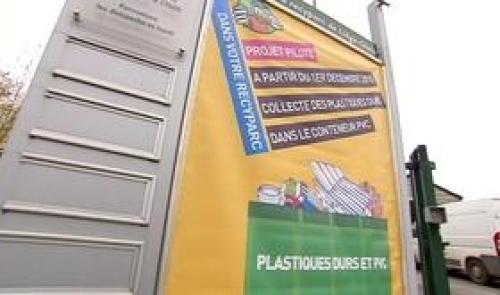 Recyclage des plastiques durs dans les recyparcs