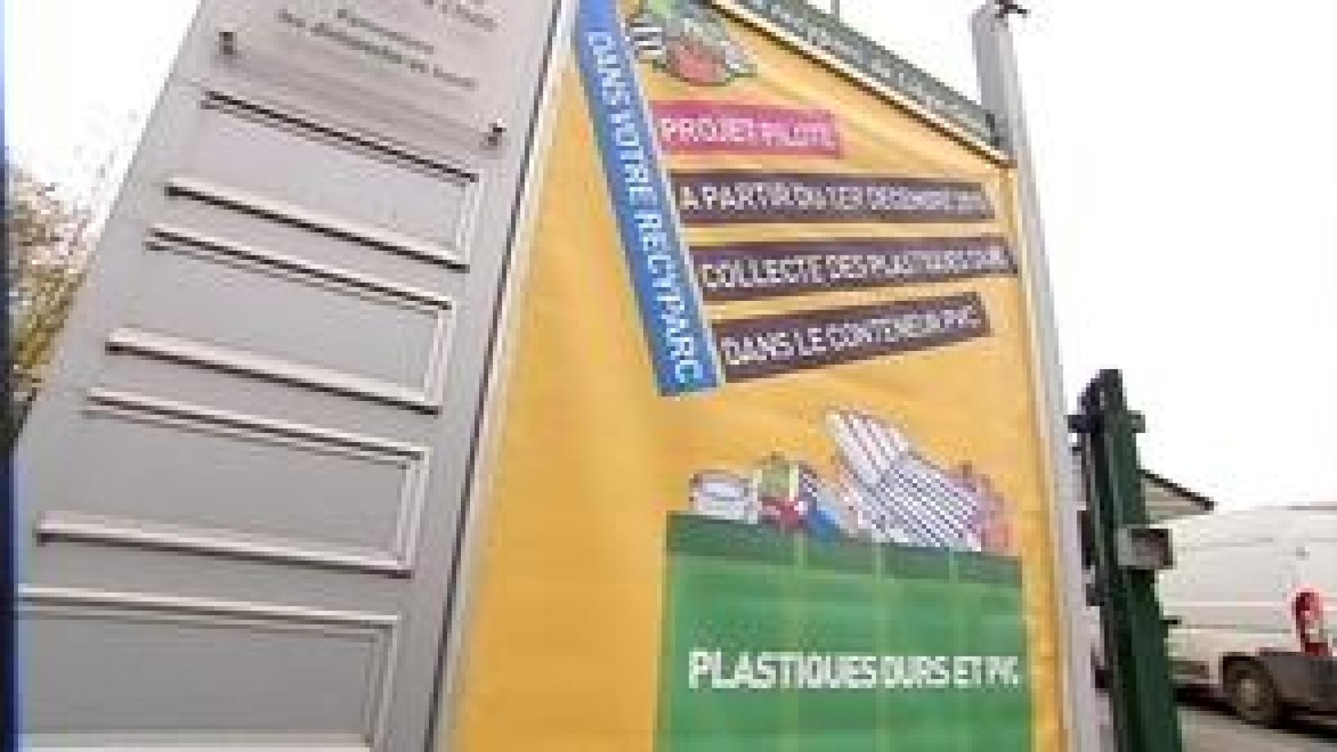 Recyclage des plastiques durs dans les recyparcs