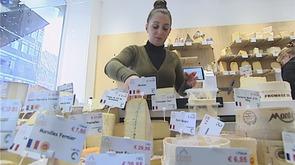 Affluence chez les fromagers