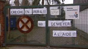 Crèche du Sart-Tilman: tout rentre dans l'ordre