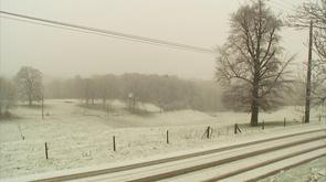 Les premiers flocons sont tombés en Province de Liège