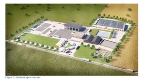 Jeneffe : chantier du Biocentre