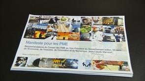 Les PME remettent leur manifeste au ministre wallon de l'Economie