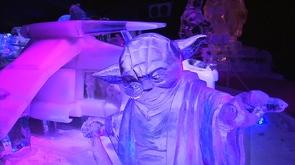 Ice Star Wars: clôture du festival de sculptures sur glace