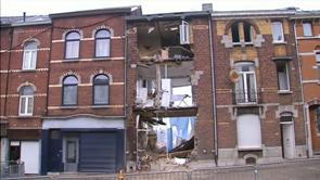 Explosion rue de Robermont : une maison détruite