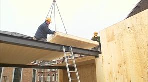 Liège : construire avec des panneaux de bois massif