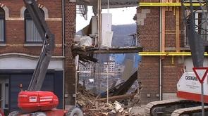 Explosion: la démolition de la maison a débuté