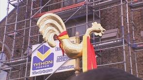Ans : nouveau coq sur l'église