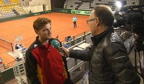 D. Goffin :  Nous ne sommes pas favoris 