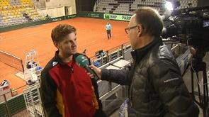D. Goffin :  Nous ne sommes pas favoris 