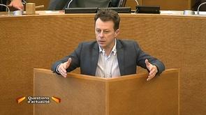 Le tram liégeois au Parlement wallon