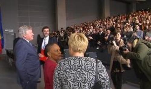 Christiane Taubira à Liège
