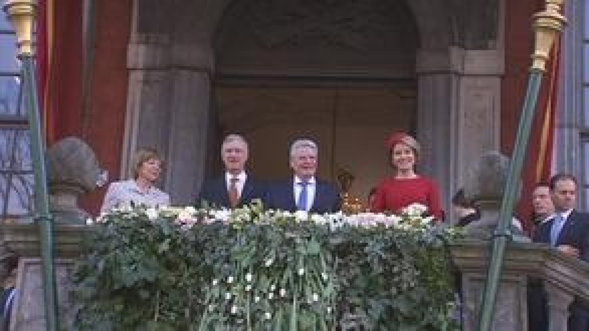 Le Président de la République fédérale d'Allemagne à Liège