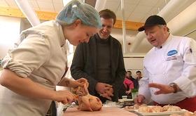 Le Ministre Président wallon Paul Magnette visite Epicuris