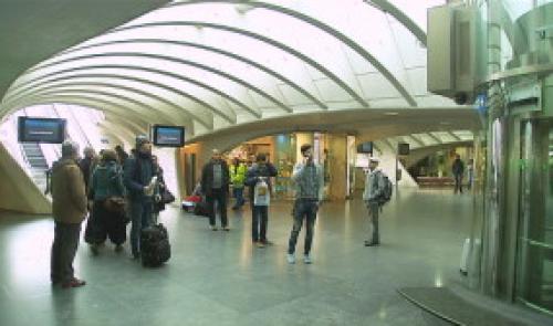 Hier soir aux Guillemins