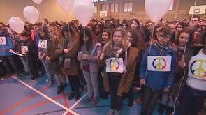 Attentats : lacher de ballons
