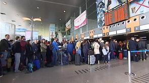 Liege Airport saturé en ce premier jour de vacances
