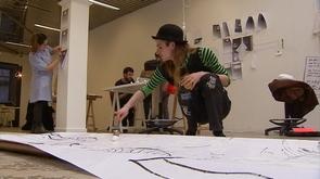 Les Brasseurs : workshop d'étudiants venus de quatre écoles d'art