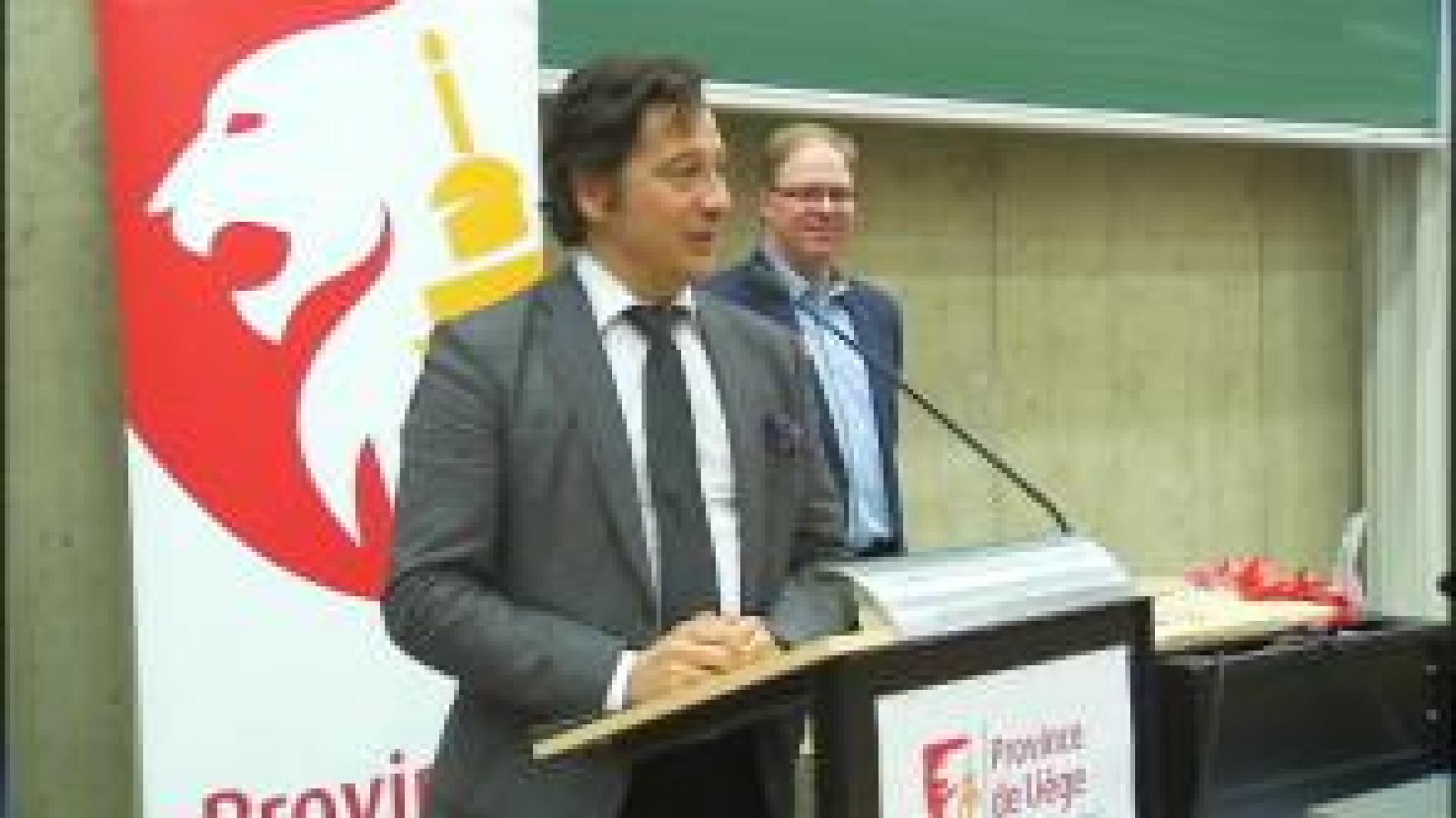 Laurent Gerra reçoit le Campus de Cristal