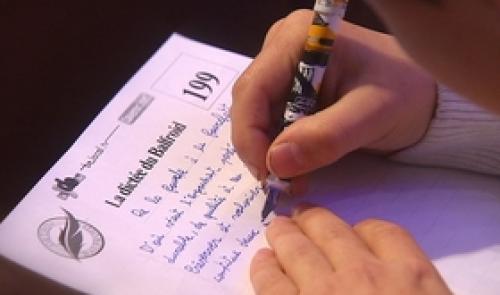 Liège : la traditionnelle finale de la dictée du Balfroid