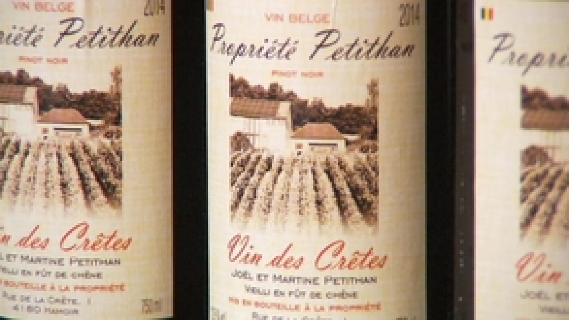 Le Vin des Crêtes, un Pinot Noir de Hamoir !