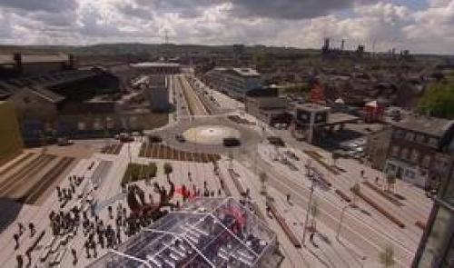 Seraing : inauguration de la nouvelle entrée de ville