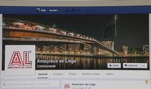 Succès sur Facebook pour  Amoureux de Liège 