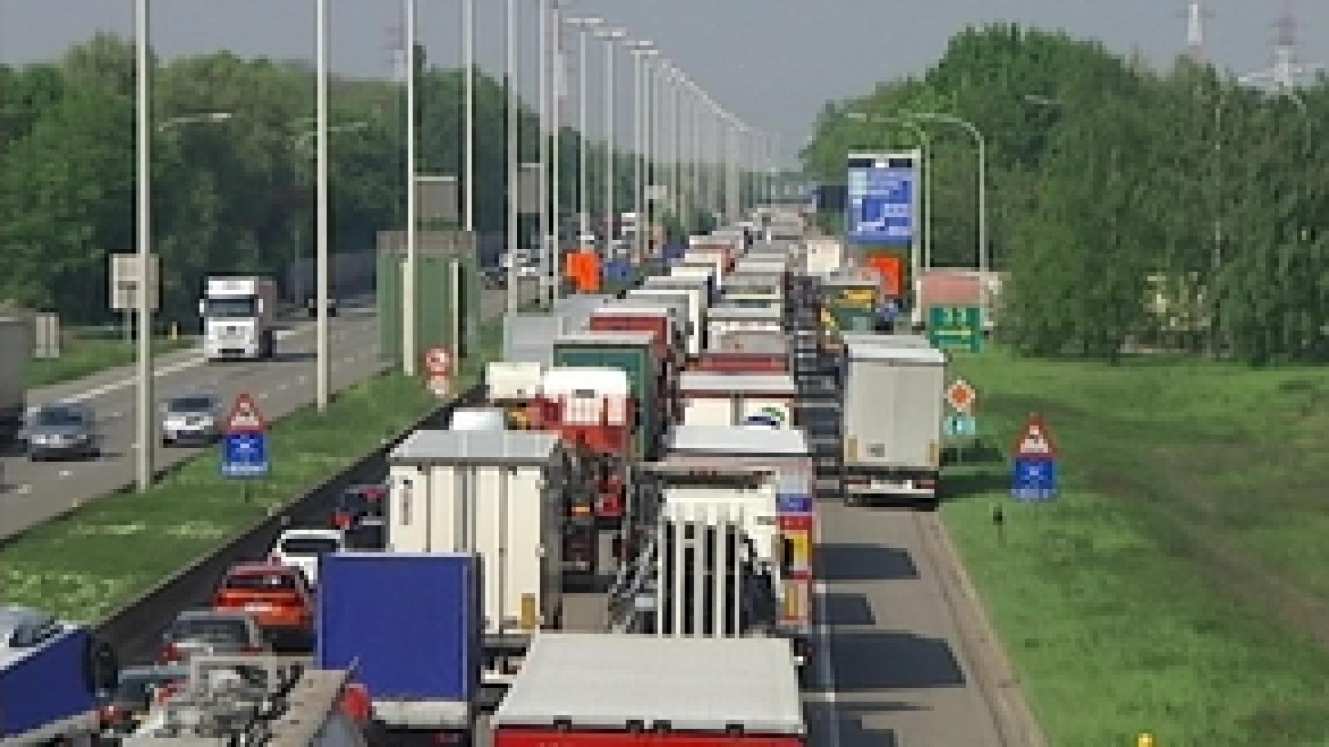 Autoroute E40 : gros embarras de circulation
