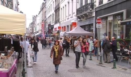 La grande fête du commerce à Liège