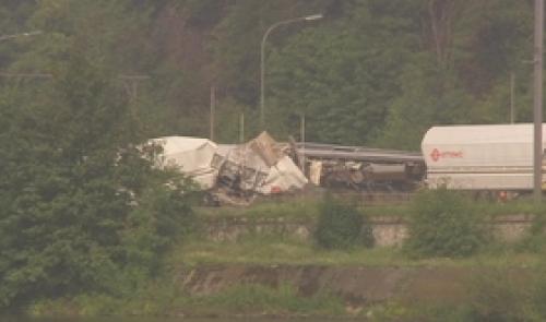 Fannie Cornil en direct depuis les lieux de l'accident