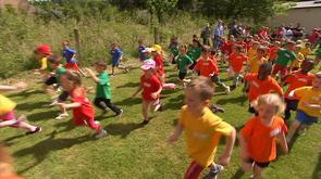 Les mini-Olympiades des maternelles se déroulaient à Trooz